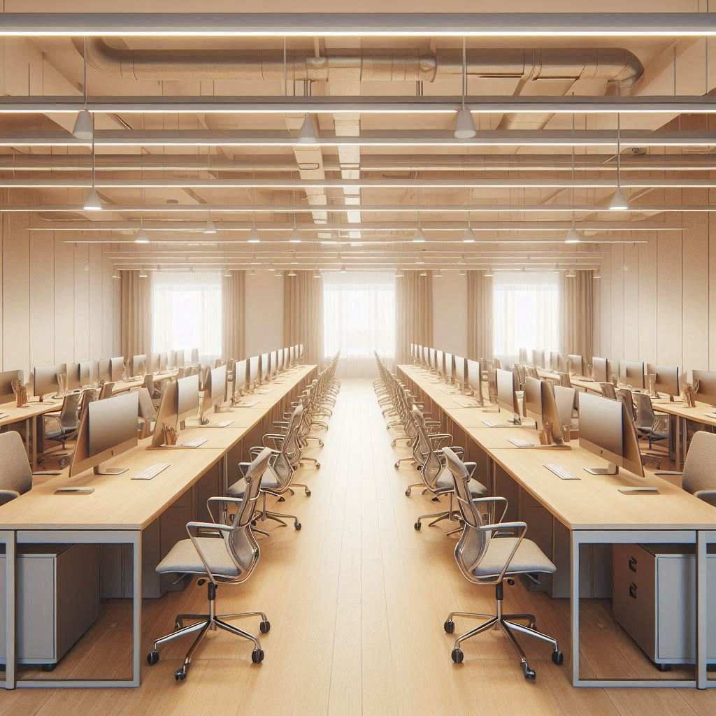 多终端同时接入背景下员工关怀组怎样避免写字楼办公办公家具布局出现交接断点